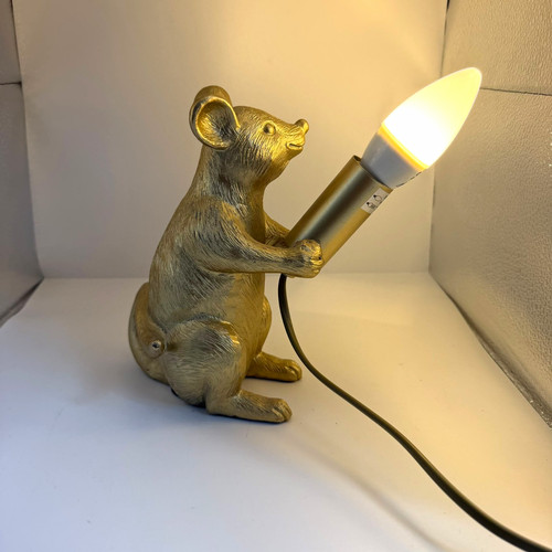 Gold mouse table lamp - ​gold,