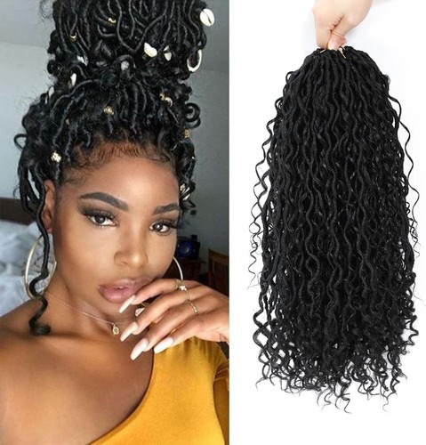 Packs goddess locs - 8, crochet