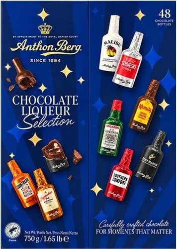 Anthon berg chocolate liqueurs - chocolate,