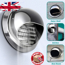 Stainless Steel Air Vent Ducting Grille Cover - Anti-Bird Rat Wall Ceiling Exhau