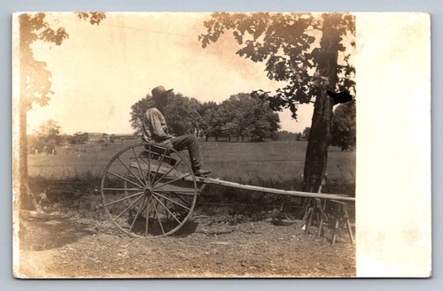 Postcard rppc horse - postcard, drawn