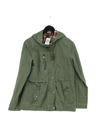 Topshop parka jacket green - topshop,