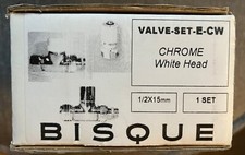 Bisque Chrome Radiator Valve