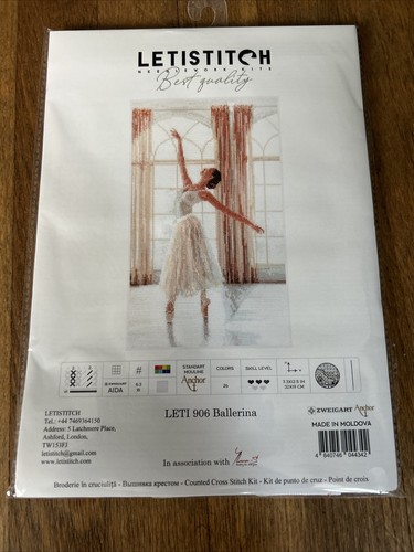 Letistitch cross stitch kit - cross,