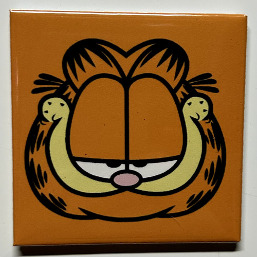 Garfield refrigerator magnet - refrigerator,
