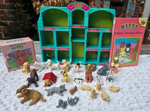 Vintage kitty pony puppy - /,