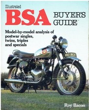 BSA A B C D (BANTAM) M  BEAGLE K1  DANDY & ROCKET 3 (1945-72)  BUYERS GUIDE BOOK