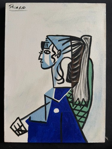 Pablo picasso painting - picasso, on