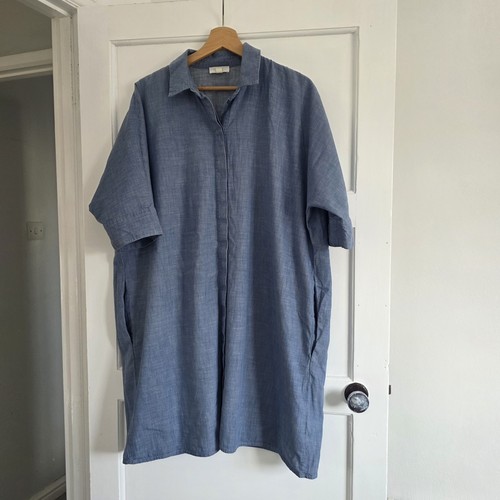 Cos denim chambray oversized - denim,