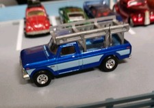 HOT WHEELS CAR CULTURE PREMIUM Ford F250 series pick up blue  trucks MINT loose 