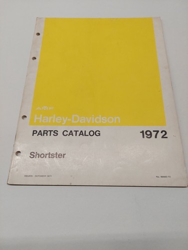 Genuine harley davidson 1972 - davidson,