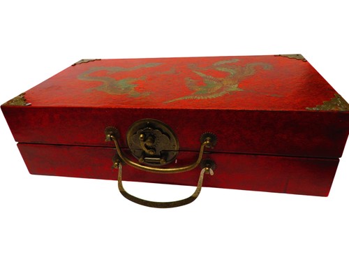 Antique chinese lacquer chess - antique,