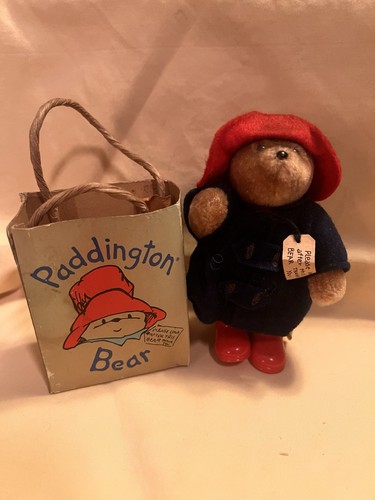 Vintage paddington bear plush - bear,