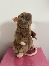 Harry Potter plush Scabbers Rat Wizard World Noble Collection Soft Toy Plush