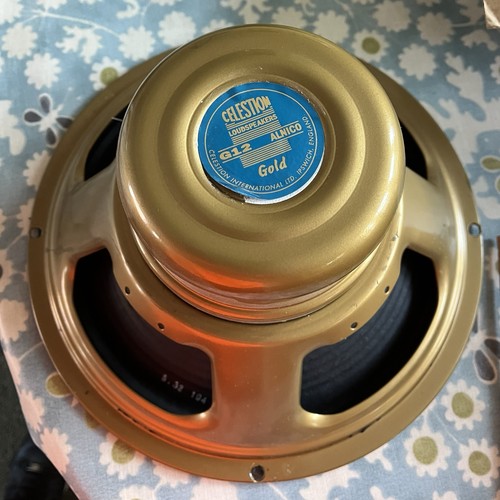 Celestion gold alnico - celestion, 12"