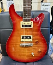 ?2007 KOREA? PRS SE Custom 22~ Flat Top Model~ Cherry Sunburst~ Moon Inlays!