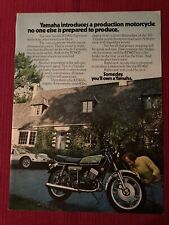 Yamaha RD400 Motorcycle 1982