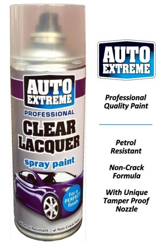 Clear lacquer spray - spray, paint