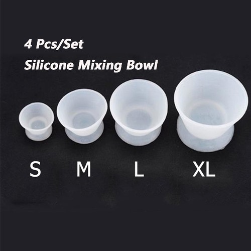 4pcs dental silicone mixing - 4pcs,