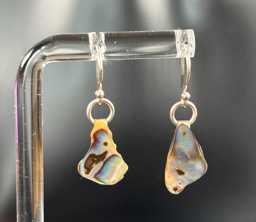 Pair sterling silver hook - of,