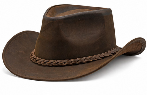 Men genuine leather cowboy - genuine,