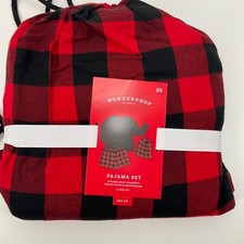 Plaid Pajama Set XS Wondershop
