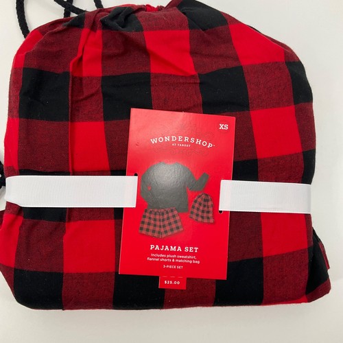 Plaid pajama set wondershop - xs,