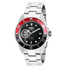 Invicta 20435 Gent's Black Dial SS Bracelet Automatic Dive Watch