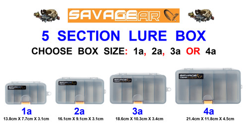 Savage gear lure box for - for, game