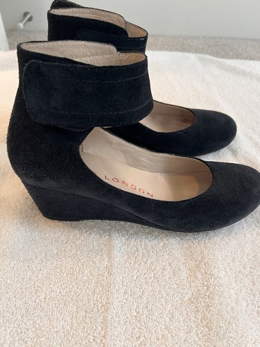 Sacha london black suede shoes - sacha,