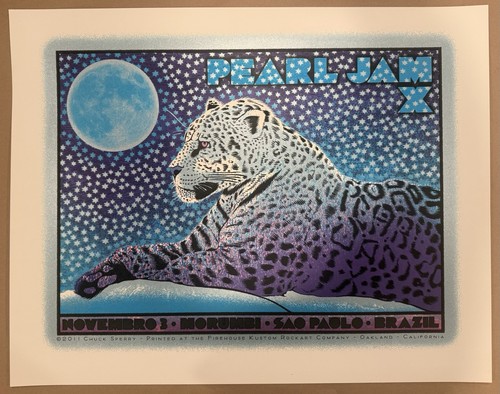 Pearl jam poster sao - paulo, 11