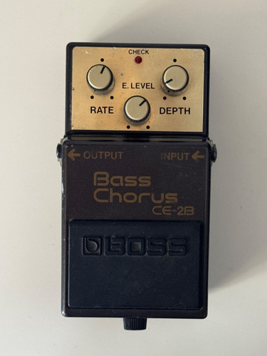 Boss bass chorus pedal - boss, ce-2b