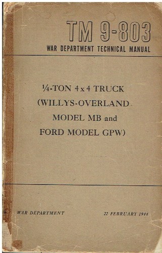 Willys jeep ford - willys, gpw
