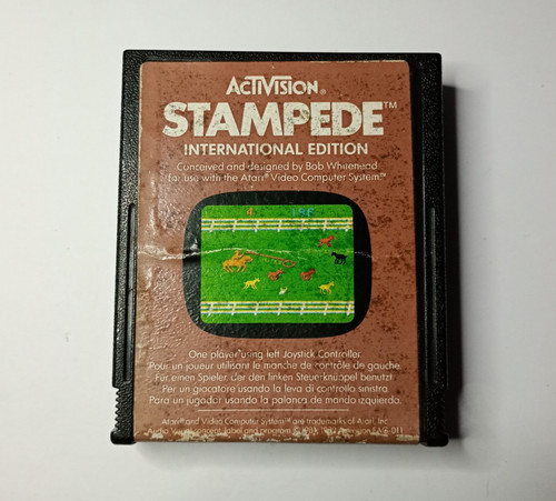 Stampede atari 2600 7800 - stampede, 2600/7800/2600+