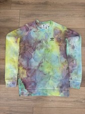 Adidas Tie Dye Unisex Sweatshirt Size XS