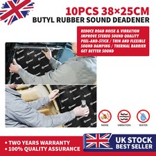 Camper Van Insulation 2mm Thickened Butyl Sound Proof Floor Roof Deadening Foil