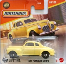 MATCHBOX 2024 '41 PLYMOUTH