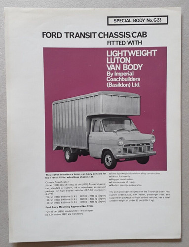 Ford transit luton van - transit,