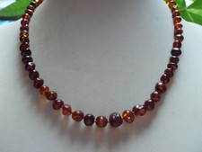 Vintage Hand Knotted Natural Baltic  Amber Necklace