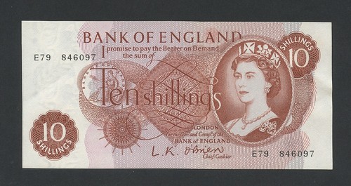 Bank england shilling - 10,