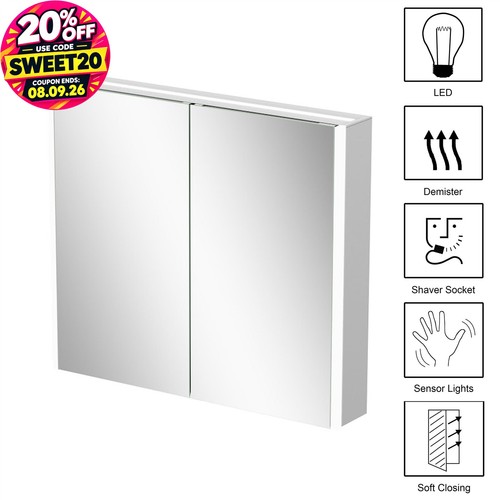 Luxury bathroom cabinet - bathroom, cabinet/led