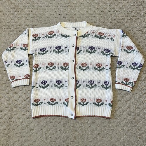 Vintage floral knit - knit, fair