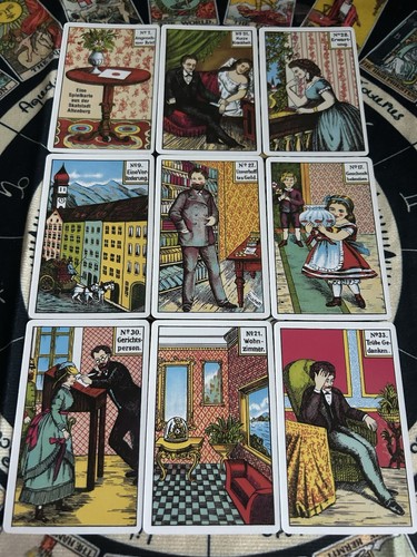 Vintage german fortune telling - german,