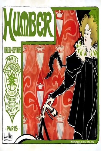 Humber bicycle poster - bicycle,