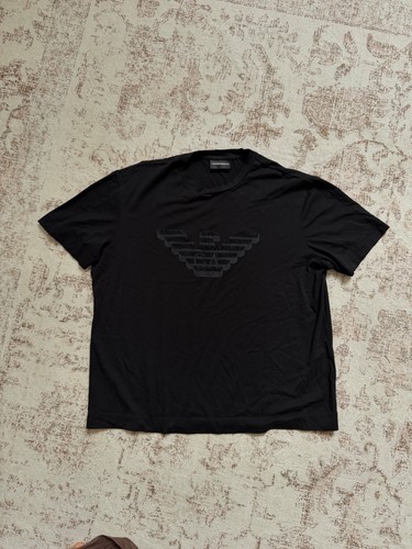 Emporio armani black - black, men's