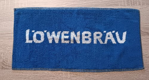 Lowenbrau bar towel - lowenbrau,