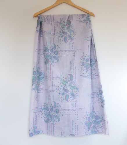 Vintage 70s paisley dress