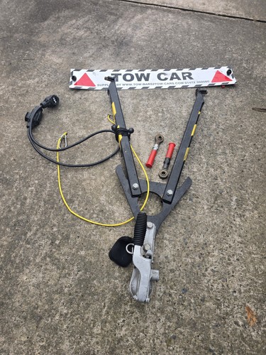 Motorhome car towing frame - towing,