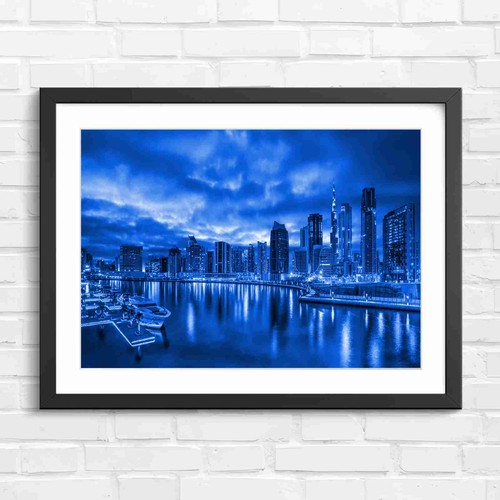 Dubai marina sunset - sunset, skyline