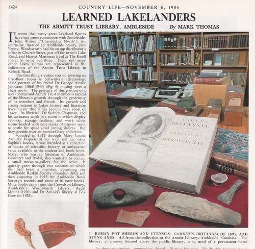 The armitt trust library and - armitt,